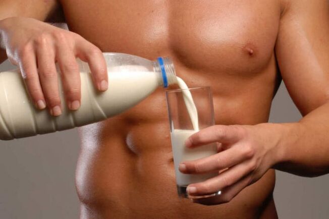 Milch für Kraft